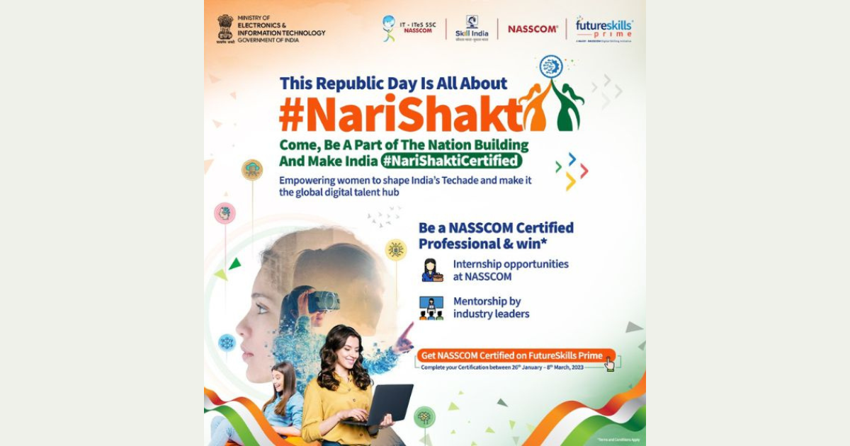 #NariShaktiCertified launched by NASSCOM to empower women through FutureSkills Prime
